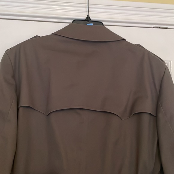 CHRISTIAN DIOR Brown Trench Coat - Picture 7 of 13